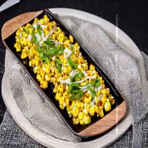 Creamy Spicy Corn On Toast