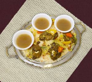 Mutton lemon saudi mandi