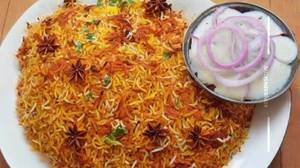 Plain biryani