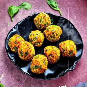 Cheesy Corny Spinach Balls