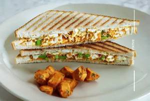Schezwan Paneer Sandwich