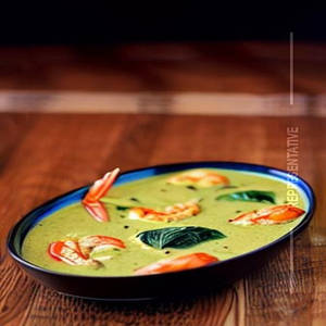 Prawns In Thai Green Curry