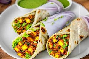 Paneer Bhurji Roll
