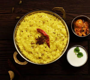 Yellow Dal Kichdi