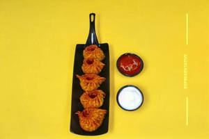 Paneer & Cheese Pan Fried Momo
