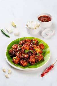 Schezwan Kabab Panner Dry