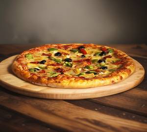 Makhani paneer pizza