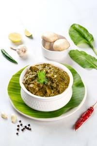 Palak Mushroom