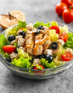 Jumbo Chicken Caesar Salad