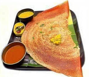 Corn Capsicum Cheese Masala Dosa