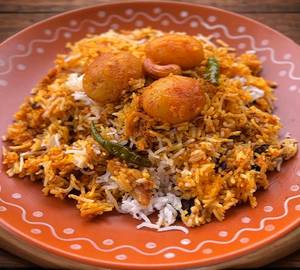 Aloo 65 Hyderabadi Biryani