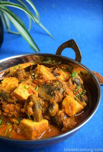 Paneer Mushroom Tawa (500 Ml)
