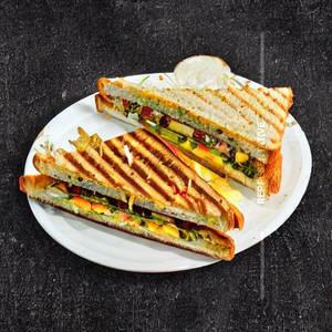 Exotic Veggie Baked Sandwich