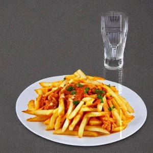 Chicken Ragu Fries