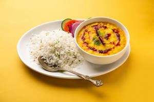 Ghee Rice With Dal