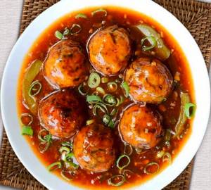 Veg Manchurian Chilli Gravy [5 Pices