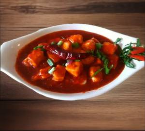 Hot Garlic Paneer [6 Pieces]