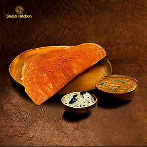 Udupi Ghee Podi Dosa