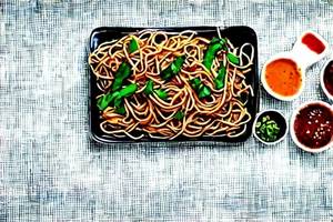 Hot Garlic Noodles 
