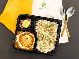 Combo Dal Balluchi With Jeera Rice