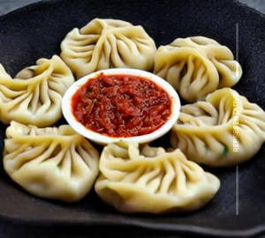 Soya Keema Momos