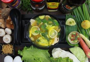 Chicken Lemon Coriander Soup
