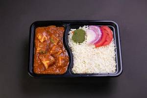 Homestyle Paneer Curry Rice Bowl