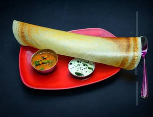Butter Rava Onion Masala Dosa