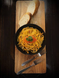Pink Sauce Spaghetti Pasta