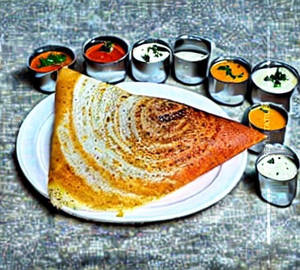 Paneer Masala Dosa