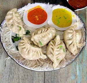 Veg Afghani Malai Momo