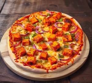 Barbeque Paneer Pizza