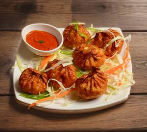 Flavorful Paneer Tikka Friedmomos [6 Pieces]
