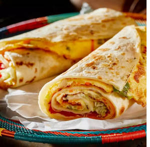 Double Egg Gluten Free Kathi Roll