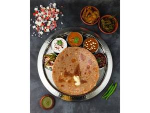 Papad Parantha Thali