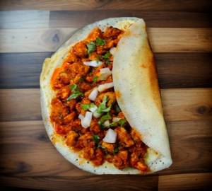 Chicken Curry Dosa