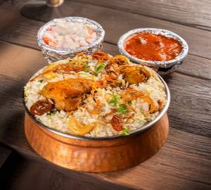 Chicken dum biryani full