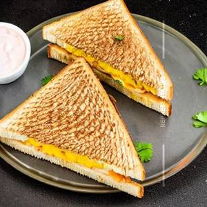 Aloo Mutter Cheese Sandwich