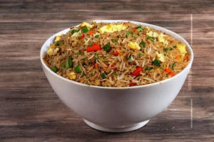 Schezwan Egg Fried Rice