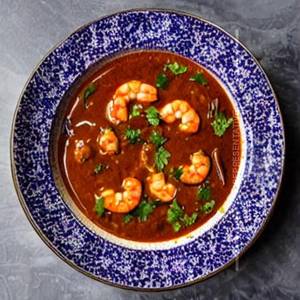 White Garlic Prawn     