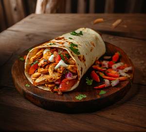 Classic Chicken Shawarma Wrap
