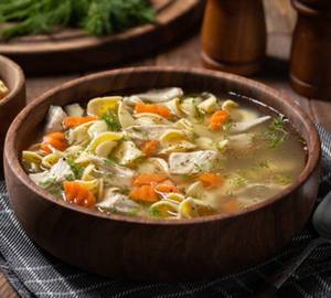 Chicken Noodles Clear Soup