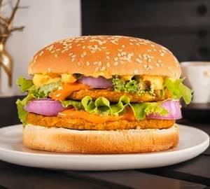 Crispy Butter Chicken Burger