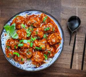 Chicken Manchurian Noodle