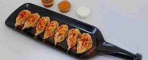 Peri Peri Steamed Momos [6 Pieces]