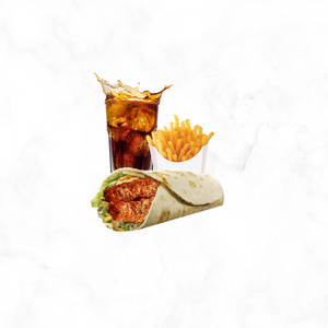 Kebab Roll Combo