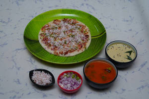 Coconut Onion Uttapam