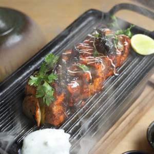 Charmoula Malai Paneer Kebab