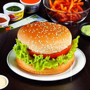 Veg Cheese Burger