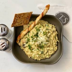 Broccoli & Mushroom Risotto